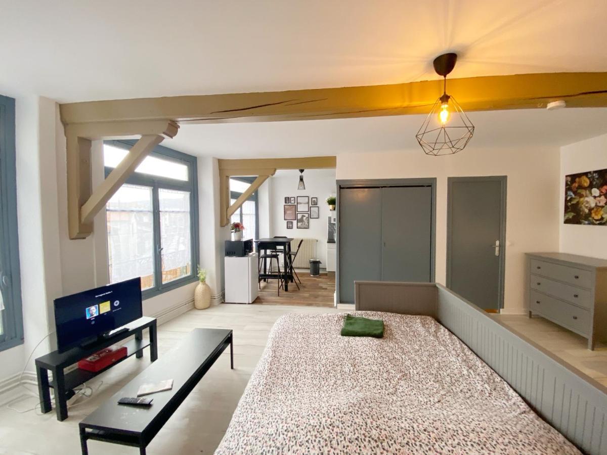 015 Chic & Cosy Studio 41M2 Hypercentre Wifi Smart Tv Netflix Saint-Etienne  Exterior foto