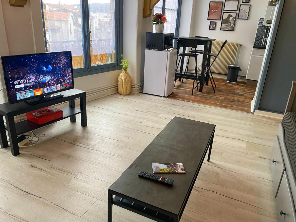 015 Chic & Cosy Studio 41M2 Hypercentre Wifi Smart Tv Netflix Saint-Etienne  Exterior foto